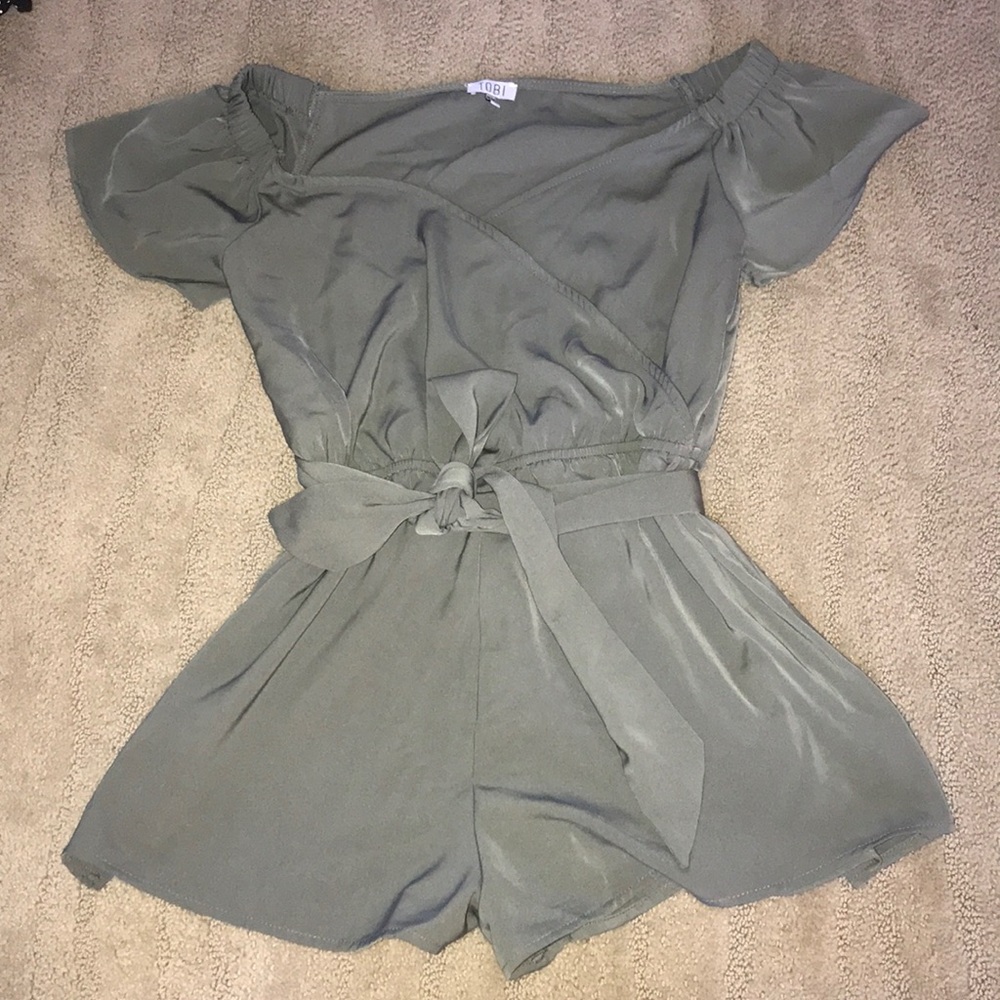 Tobi green romper